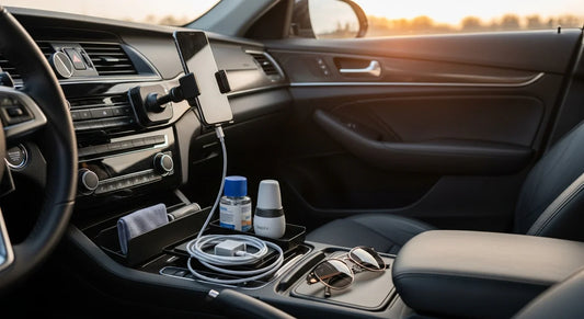 Car organization fixes: 4 commute hacks to stop charger chaos