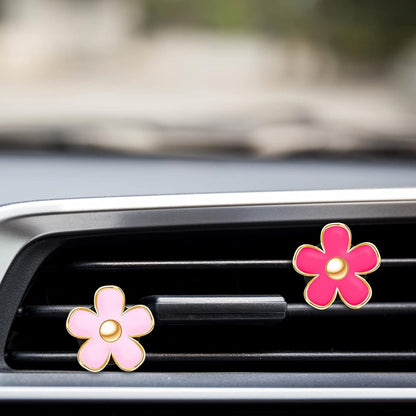 BloomBreeze – Daisy Car Air Freshener for a Fresh & Floral Ride (4PCS/PACK)